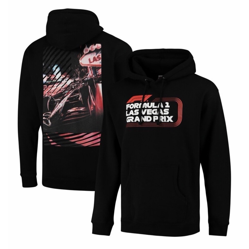 Las Vegas Formula 1 Grand Prix Racing Hoodie Graphic Licensed Product Size Large